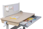 NK Series 43" x 24" Children's Height Adjustable Desk (Beige)