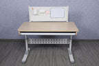 NK Series 43" x 24" Children's Height Adjustable Desk (Beige)