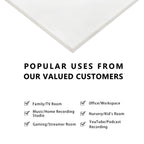 Artsonic Square Acoustic Sound Absorbing Panel 12'' X 12'' X 0.4''