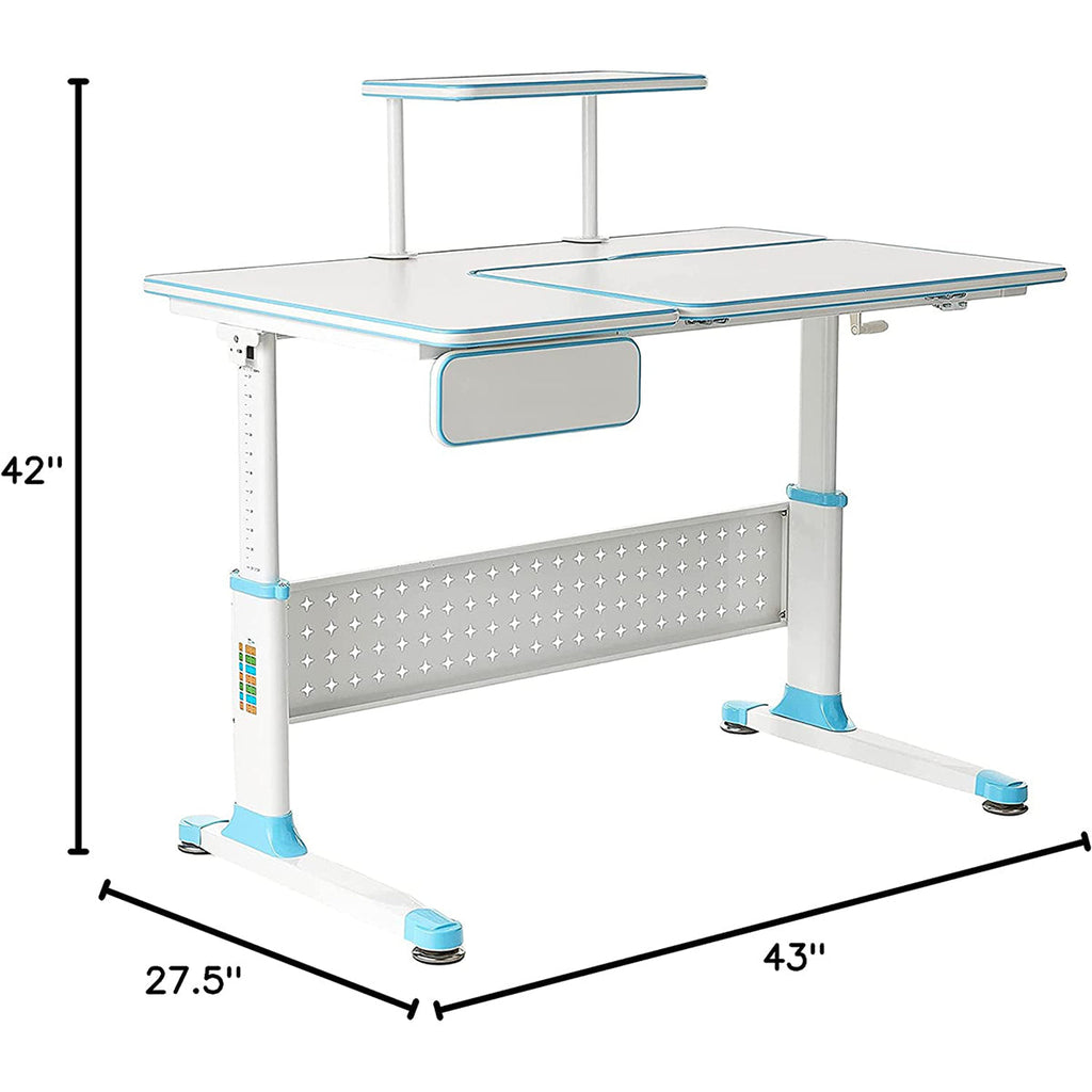 [BUNDLE] Little Soleil DX Series Children's Desk + Chair + Extra Seat Cover