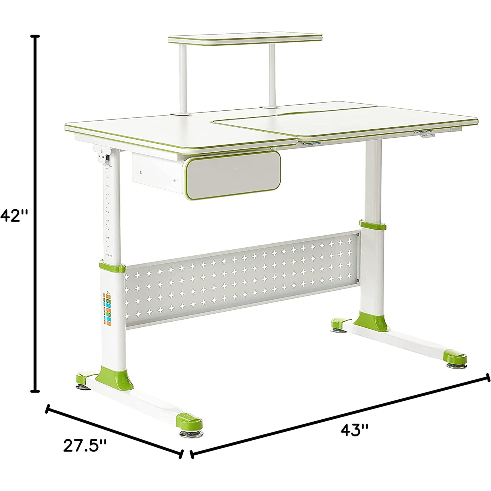 [BUNDLE] Little Soleil DX Series Children's Desk + Chair + Extra Seat Cover