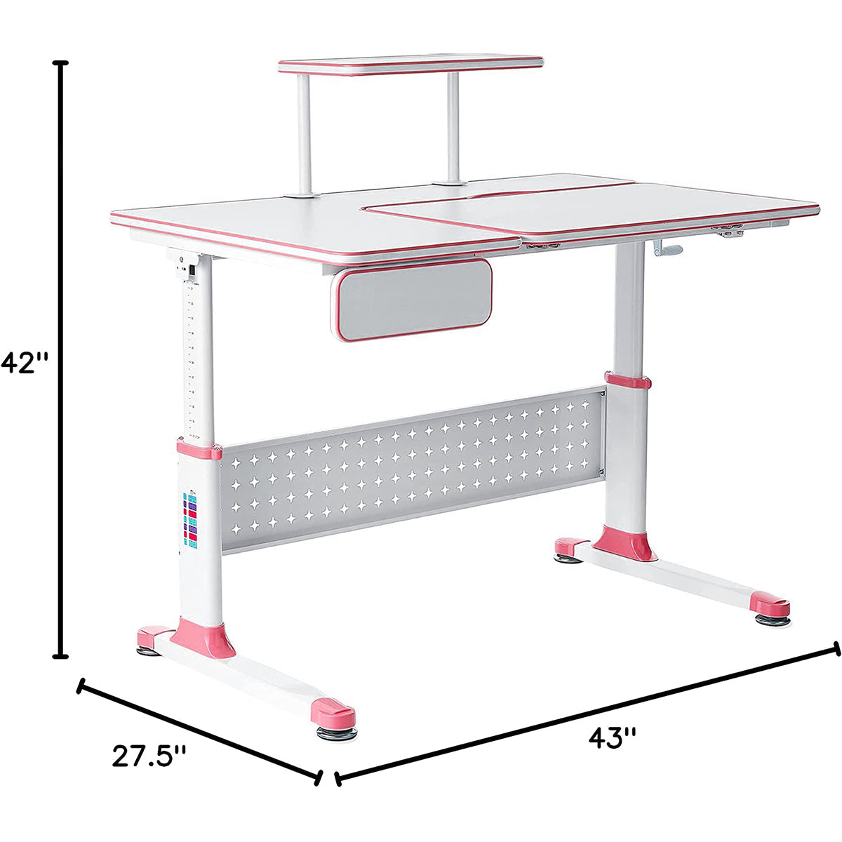 [BUNDLE] Little Soleil DX Series Children's Desk + Chair + Extra Seat Cover