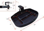 Clamp-On Under Desk 360-Degree Swivel Drawer