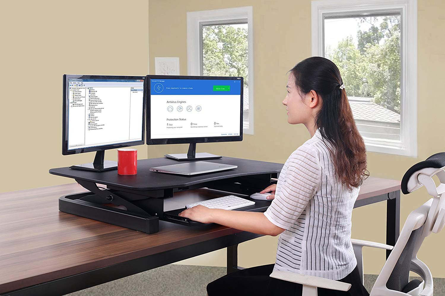 ZT Series 36 x 24 Electric Desk Converter