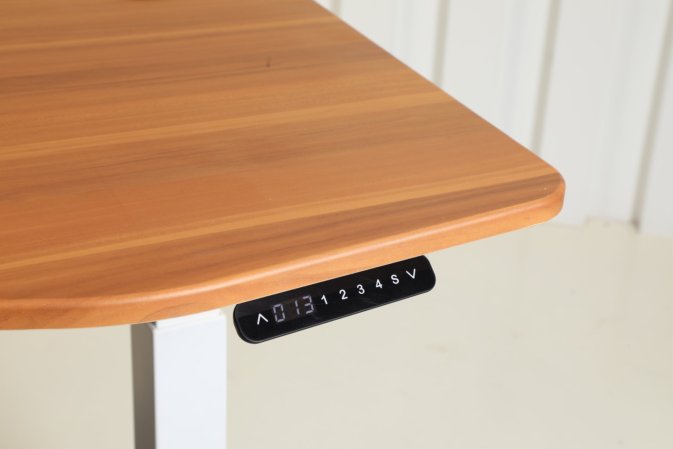 K Series 71" Standing Desk with Curved Top
