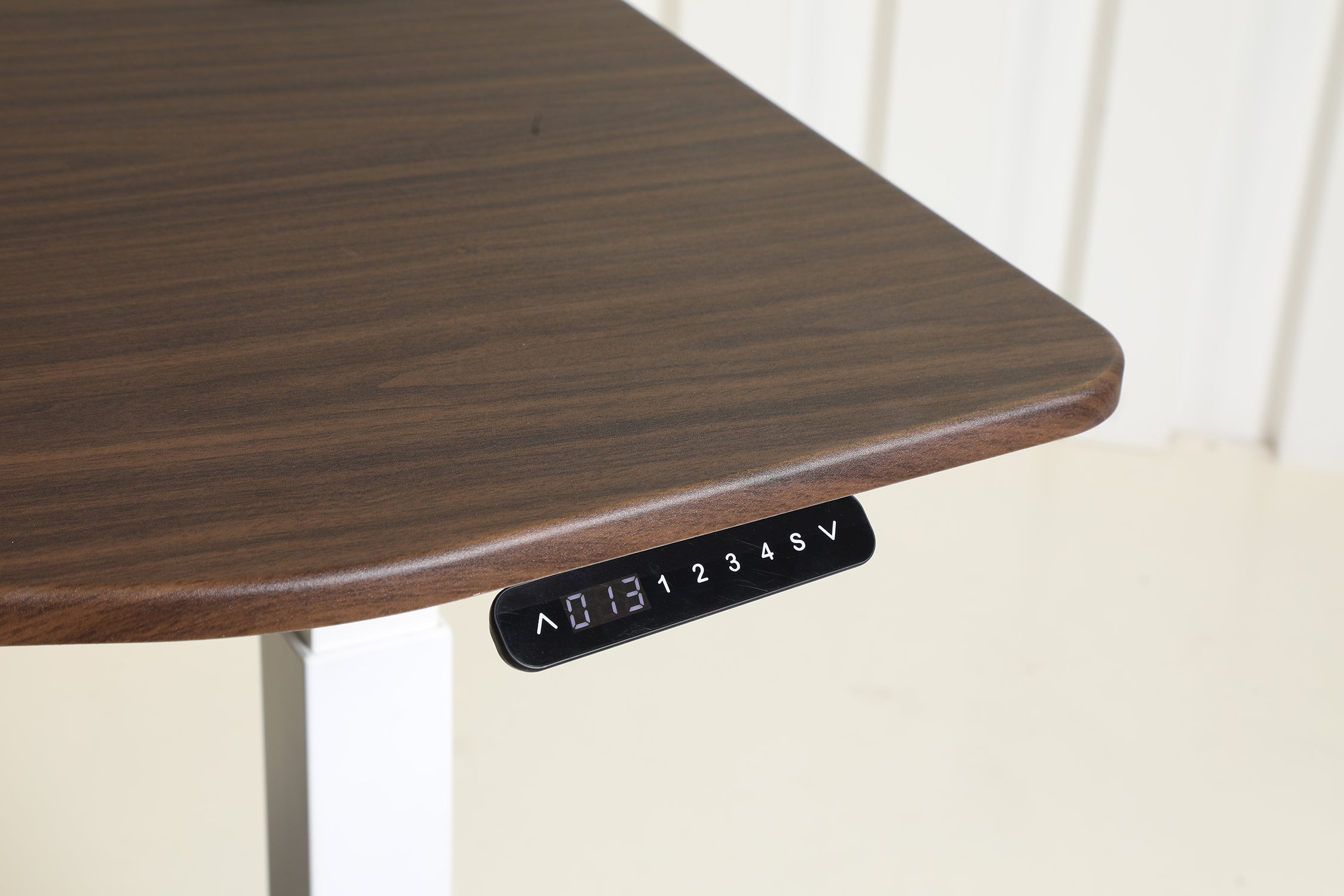 K Series 71" Standing Desk with Curved Top