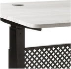 Pneumatic 55 x 27" Stand Desk with Rectangular Top