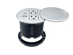 Power Grommet with Cover (Silver)