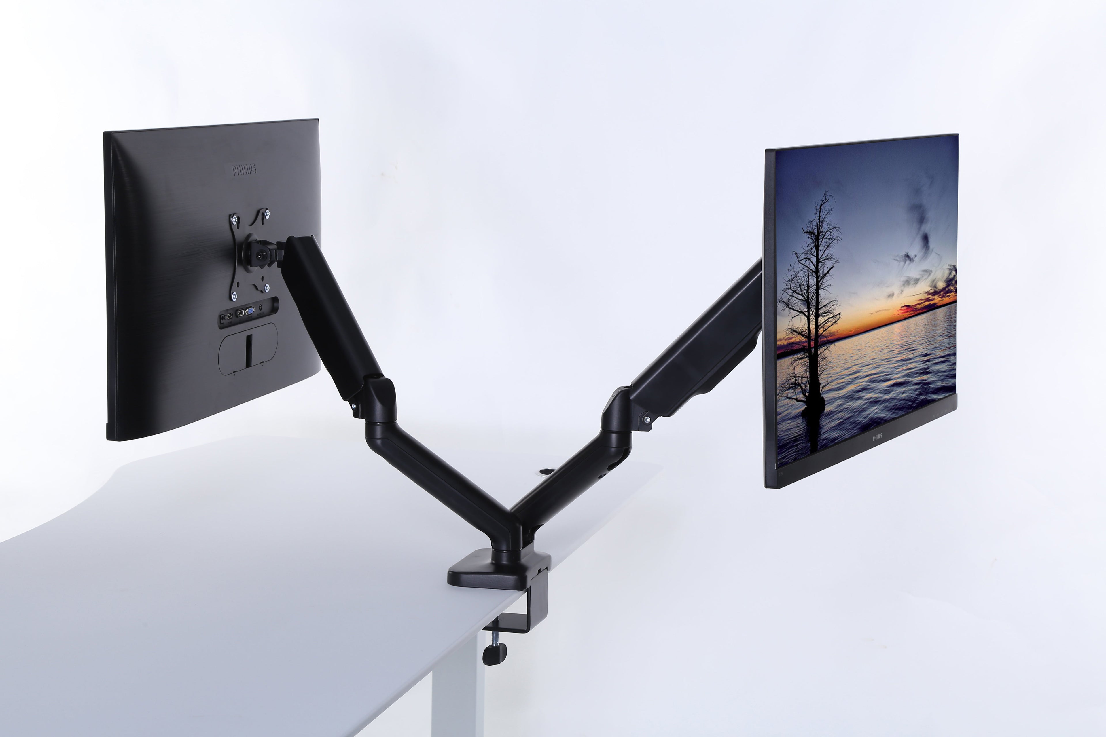 Monitor Arms Desk Mount - VESA Mount C-Clamp/Base