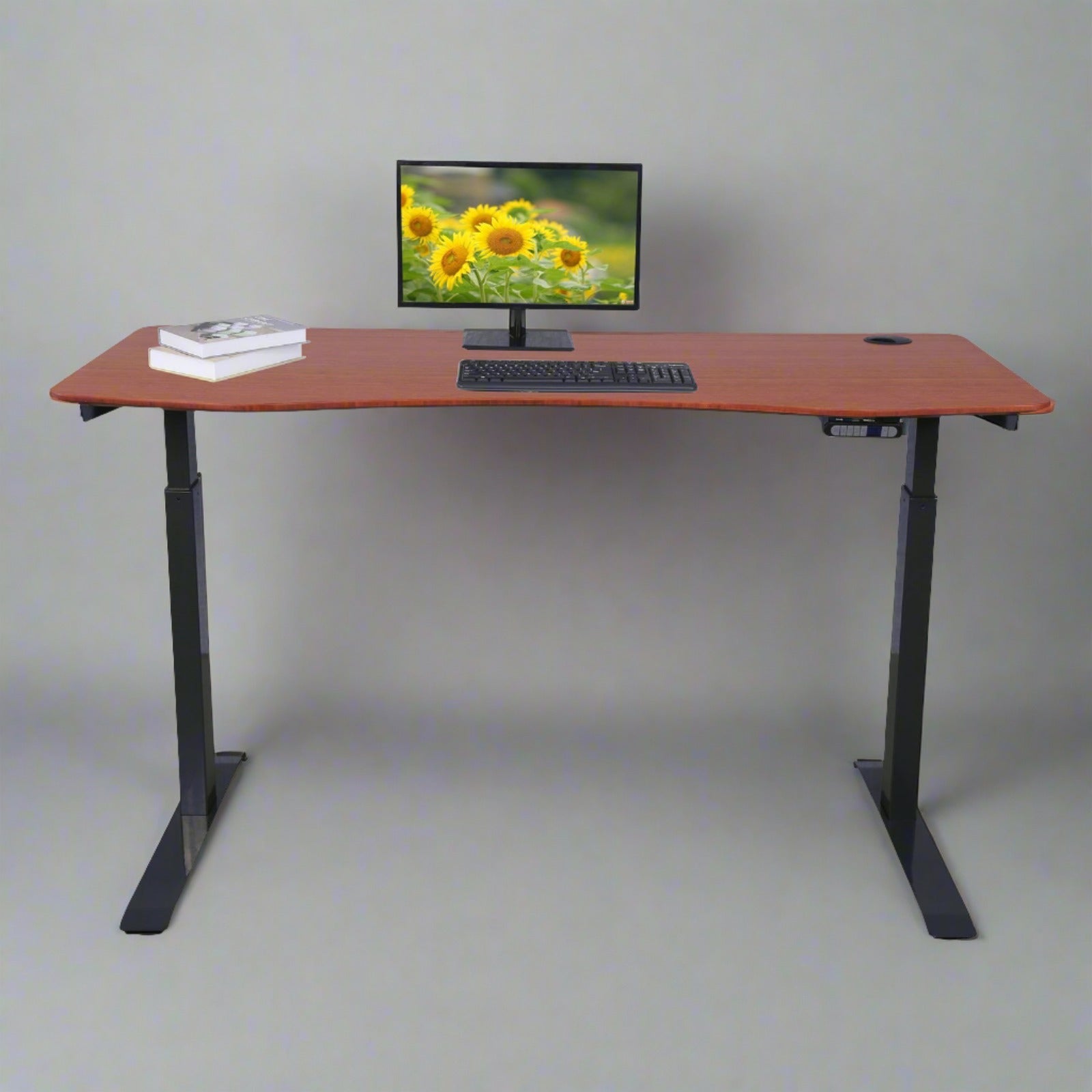 Elite Pro Series 60" x 27" Standing Desk with Black Frame