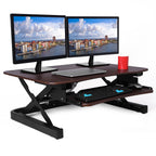 ZT Series 36 x 24 Electric Desk Converter - Black
