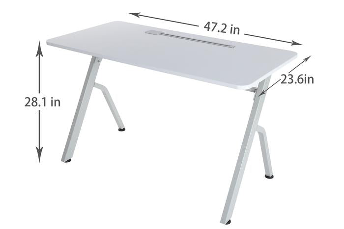 Elite Series 60" W Electric Height Adjustable Standing Desk with Matching Color Compact Reception Side Desk