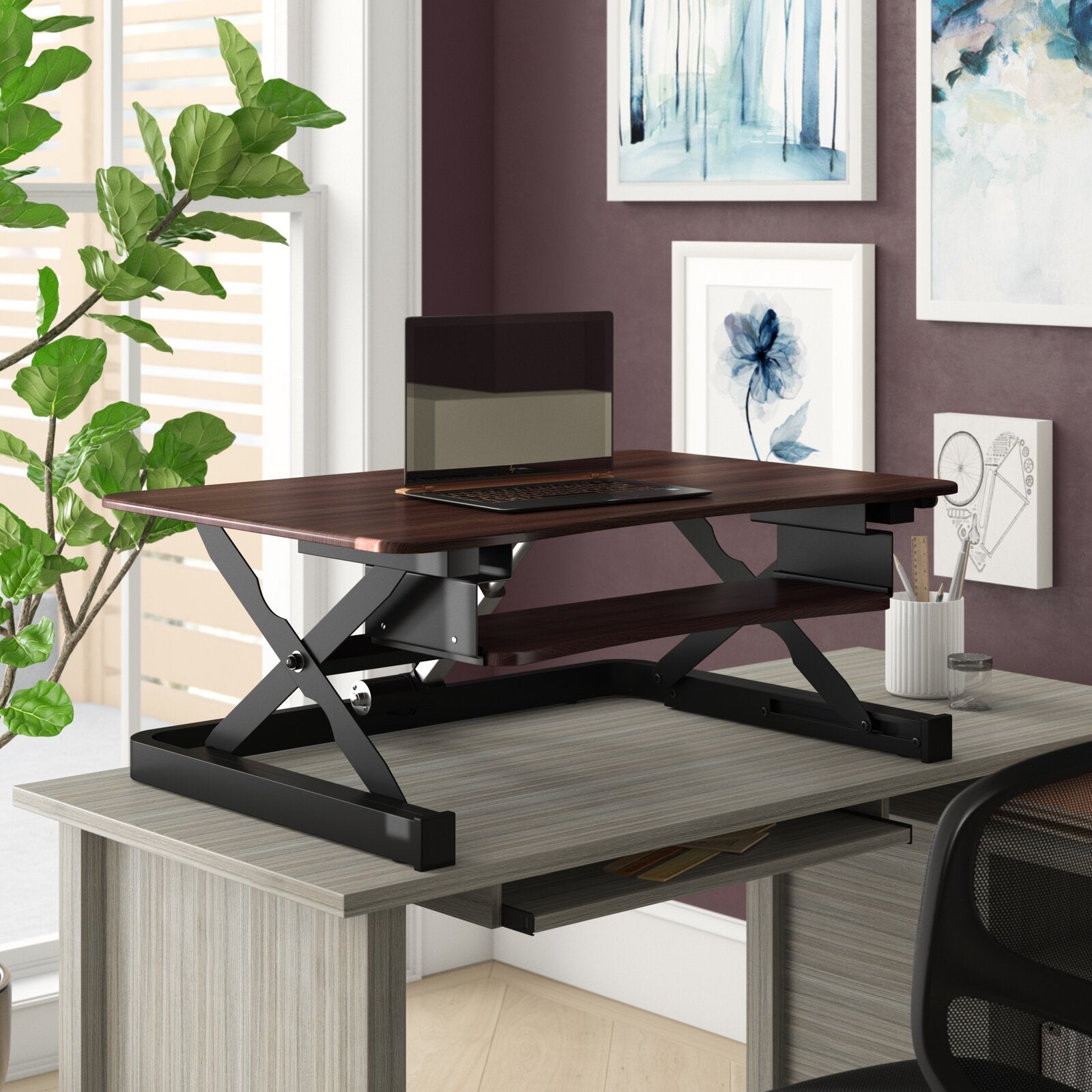 ZT Series 36 x 24 Electric Desk Converter [OPEN BOX]