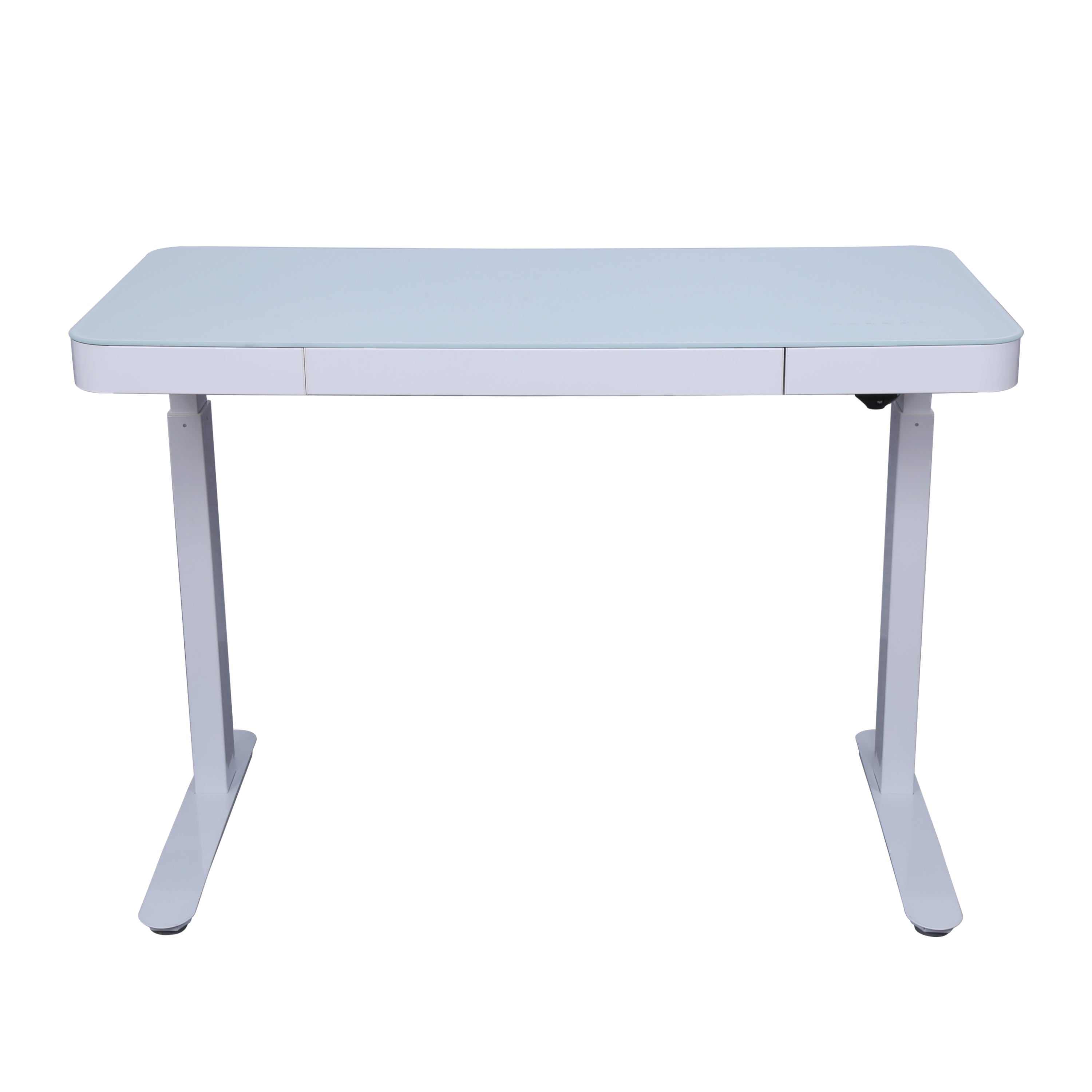 Tempered Glass Lumi Series 47" Standing Desk