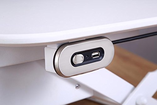 ZT Series 36 x 24 Electric Desk Converter - Black