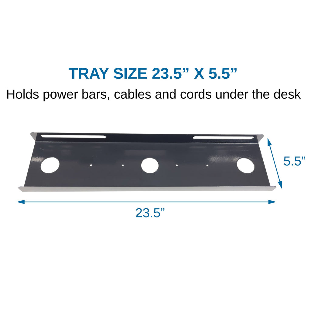 Flex 23-Inch Cable Management Tray