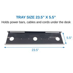 Flex 23-Inch Cable Management Tray