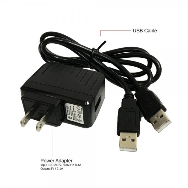 UL Certified Power Grommet - One Power Outlet, Two USB Ports, and Fits Cable Holes with Diameter 80mm