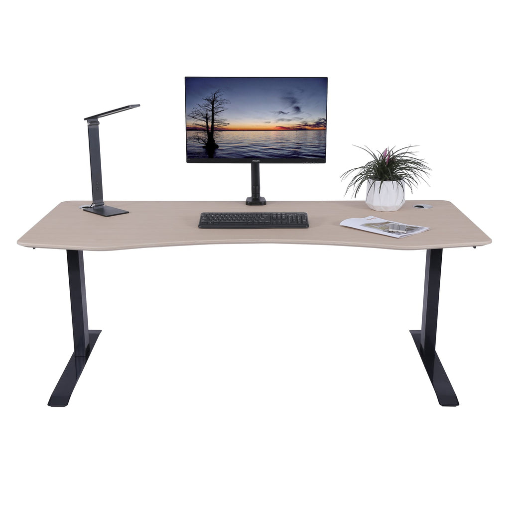 Elite Pro Series 60" x 27" Standing Desk with Black Frame