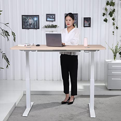 K Series 60" Standing Desk with Rectangular Top