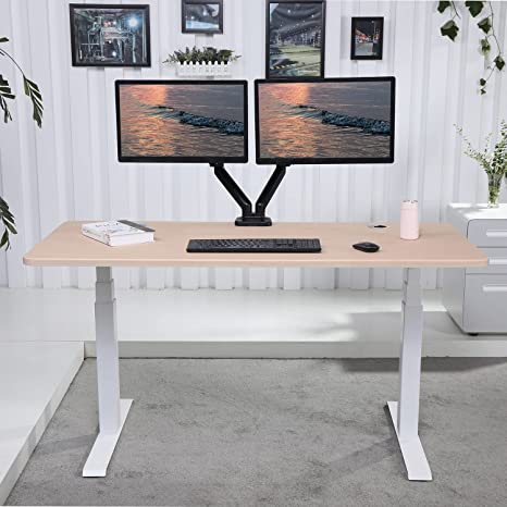 K Series 60" Standing Desk with Rectangular Top