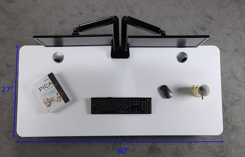 K Series 60" Standing Desk with Rectangular Top
